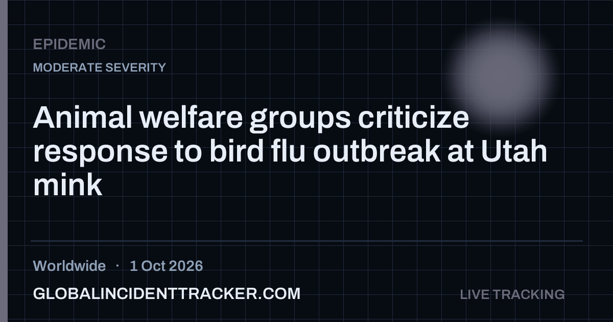 Animal welfare groups criticize response to bird flu outbreak at Utah ...
