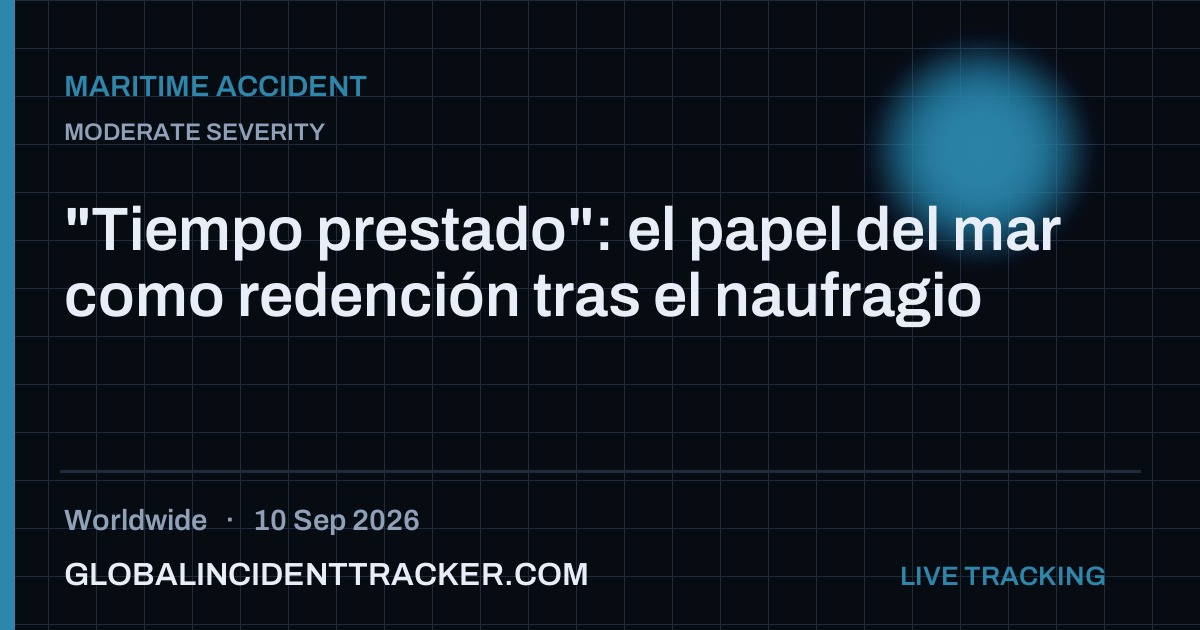 Maritime Accident incident in worldwide on 10 September 2026 — Global Incident Tracker report card