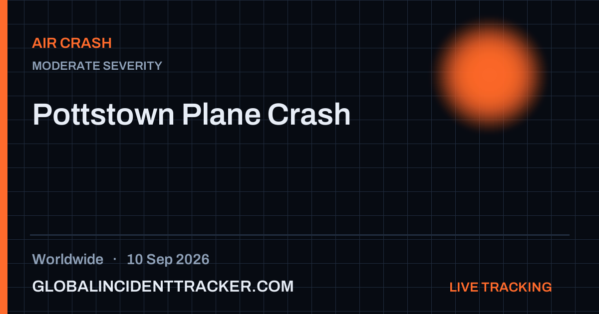 Air Crash incident in worldwide on 10 September 2026 — Global Incident Tracker report card