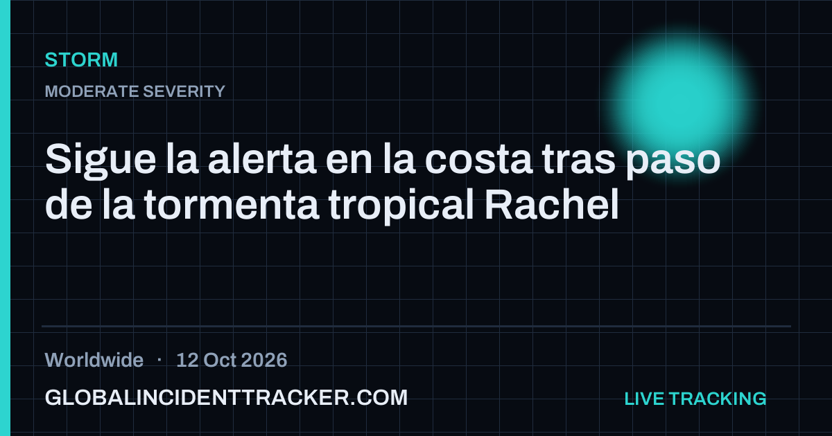 Storm incident in worldwide on 12 October 2026 — Global Incident Tracker report card