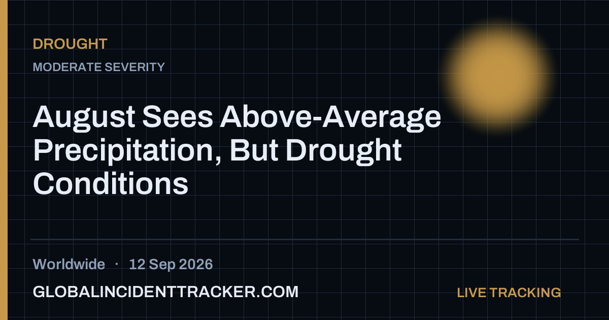 Drought incident in worldwide on 12 September 2026 — Global Incident Tracker report card