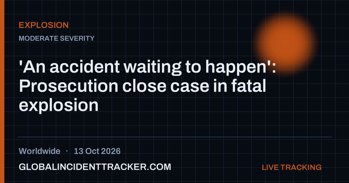 'An accident waiting to happen': Prosecution close case in fatal ...