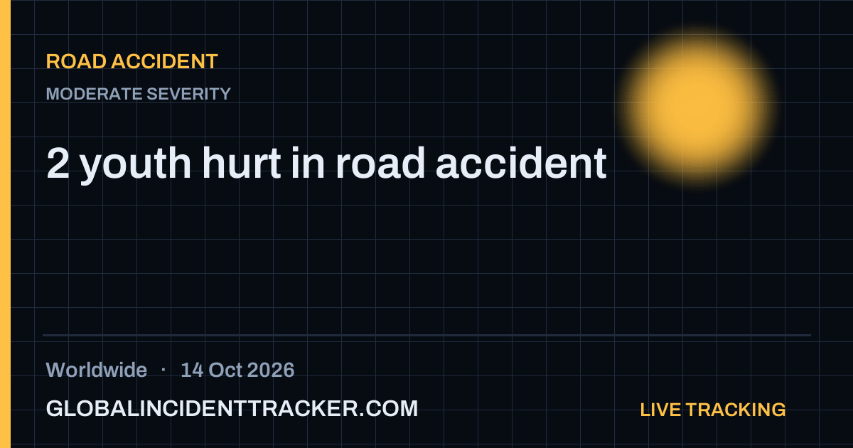 Road Accident incident in worldwide on 14 October 2026 — Global Incident Tracker report card