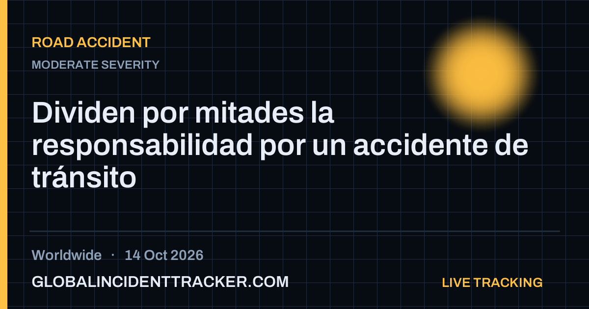 Road Accident incident in worldwide on 14 October 2026 — Global Incident Tracker report card