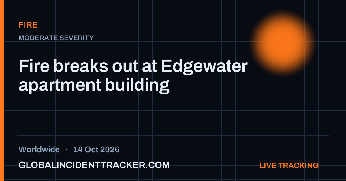 Fire incident in worldwide on 14 October 2026 — Global Incident Tracker report card