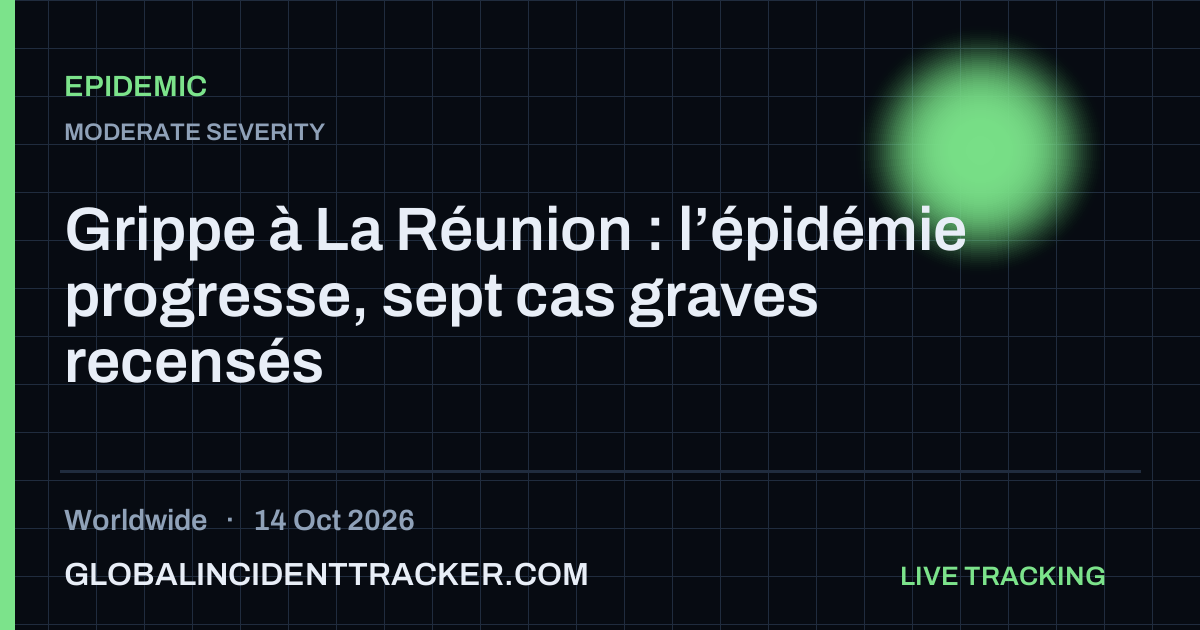 Epidemic incident in worldwide on 14 October 2026 — Global Incident Tracker report card