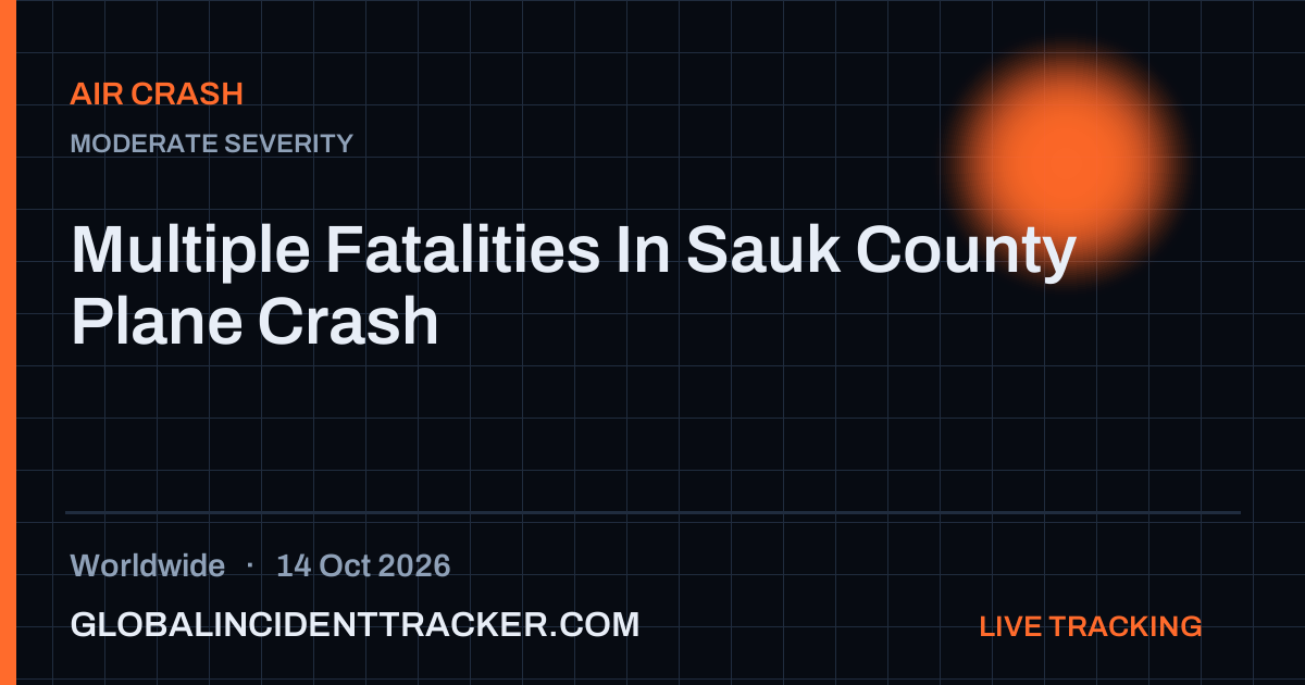 Air Crash incident in worldwide on 14 October 2026 — Global Incident Tracker report card