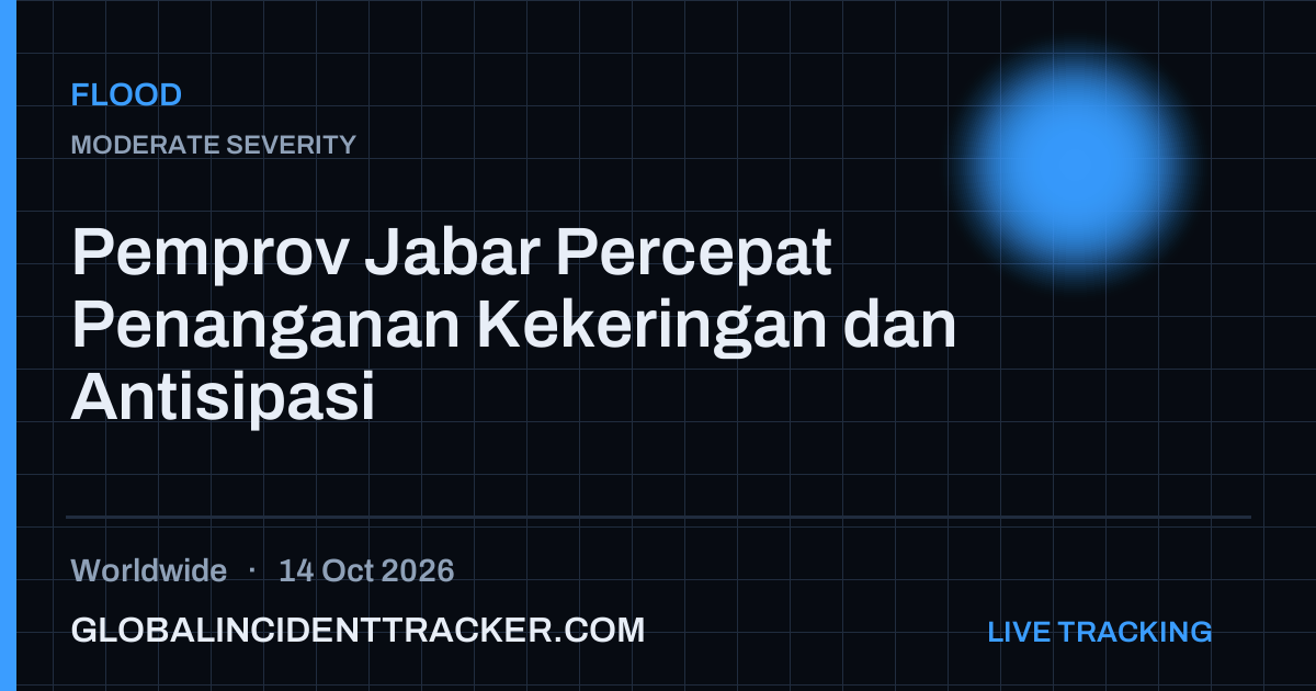Flood incident in worldwide on 14 October 2026 — Global Incident Tracker report card