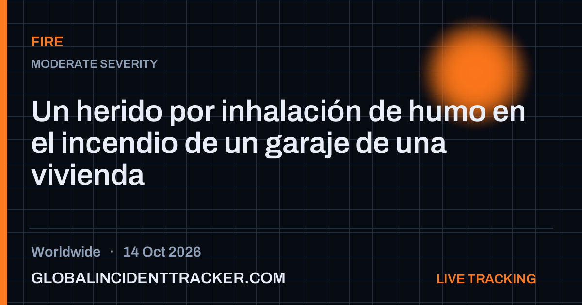 Fire incident in worldwide on 14 October 2026 — Global Incident Tracker report card