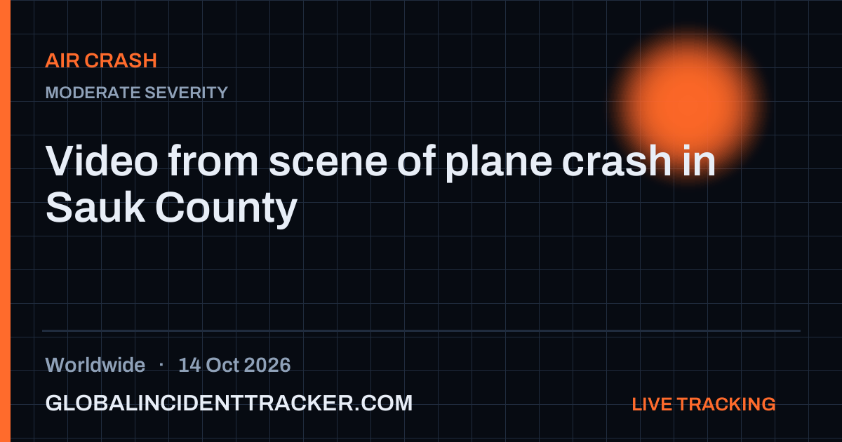 Air Crash incident in worldwide on 14 October 2026 — Global Incident Tracker report card