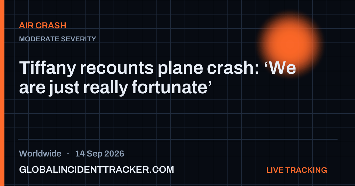 Air Crash incident in worldwide on 14 September 2026 — Global Incident Tracker report card