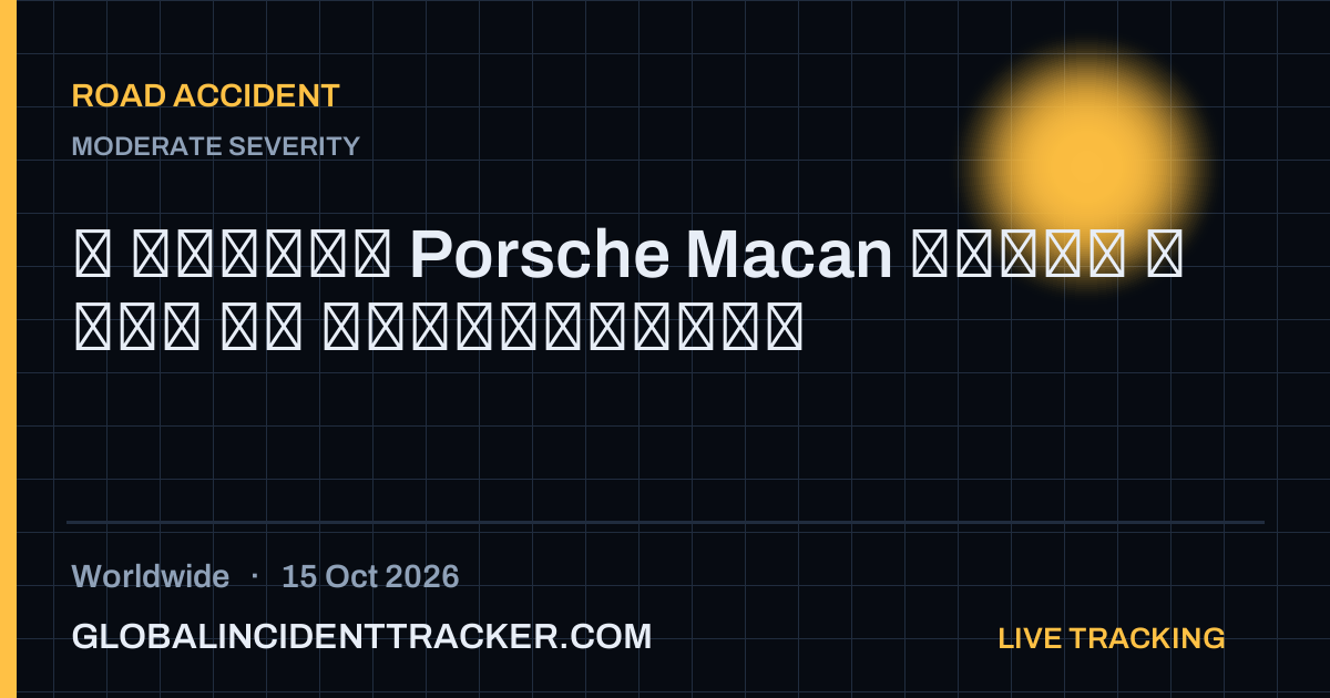 Road Accident incident in worldwide on 15 October 2026 — Global Incident Tracker report card