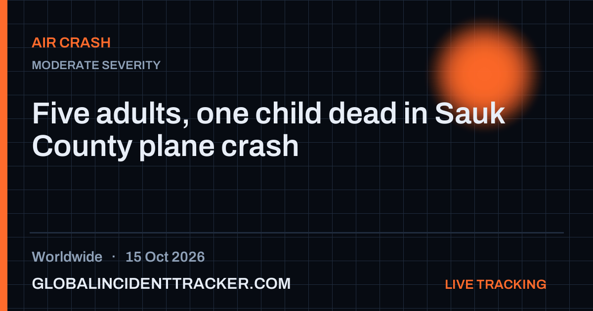 Air Crash incident in worldwide on 15 October 2026 — Global Incident Tracker report card