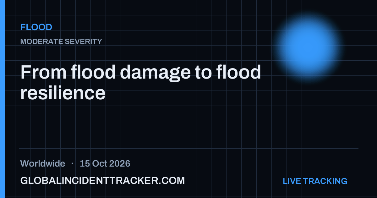 Flood incident in worldwide on 15 October 2026 — Global Incident Tracker report card
