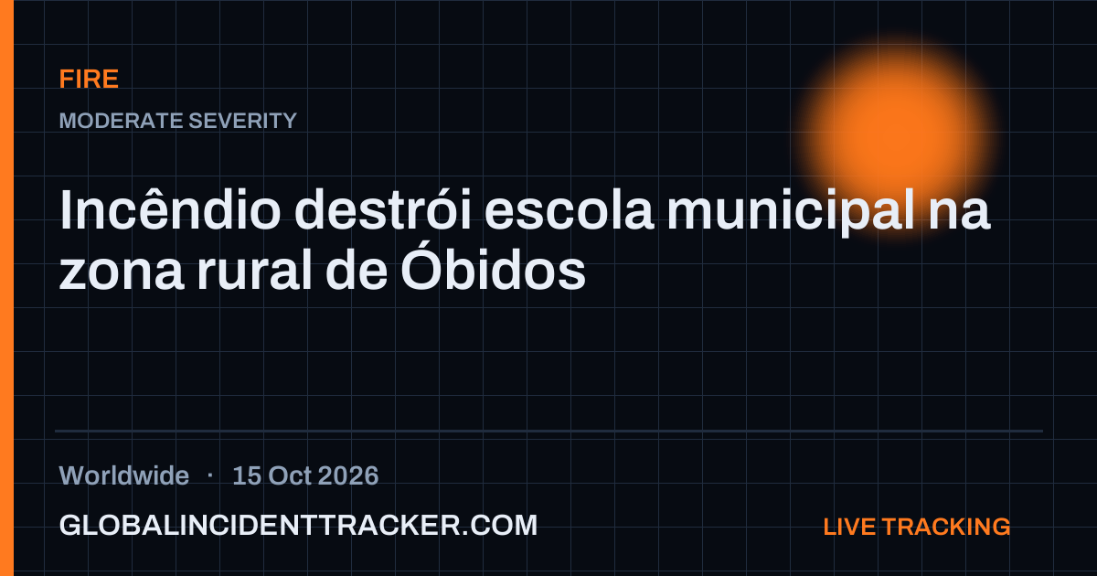 Fire incident in worldwide on 15 October 2026 — Global Incident Tracker report card