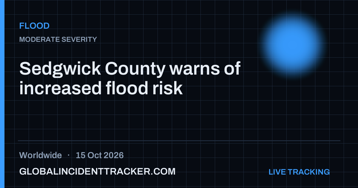 Flood incident in worldwide on 15 October 2026 — Global Incident Tracker report card