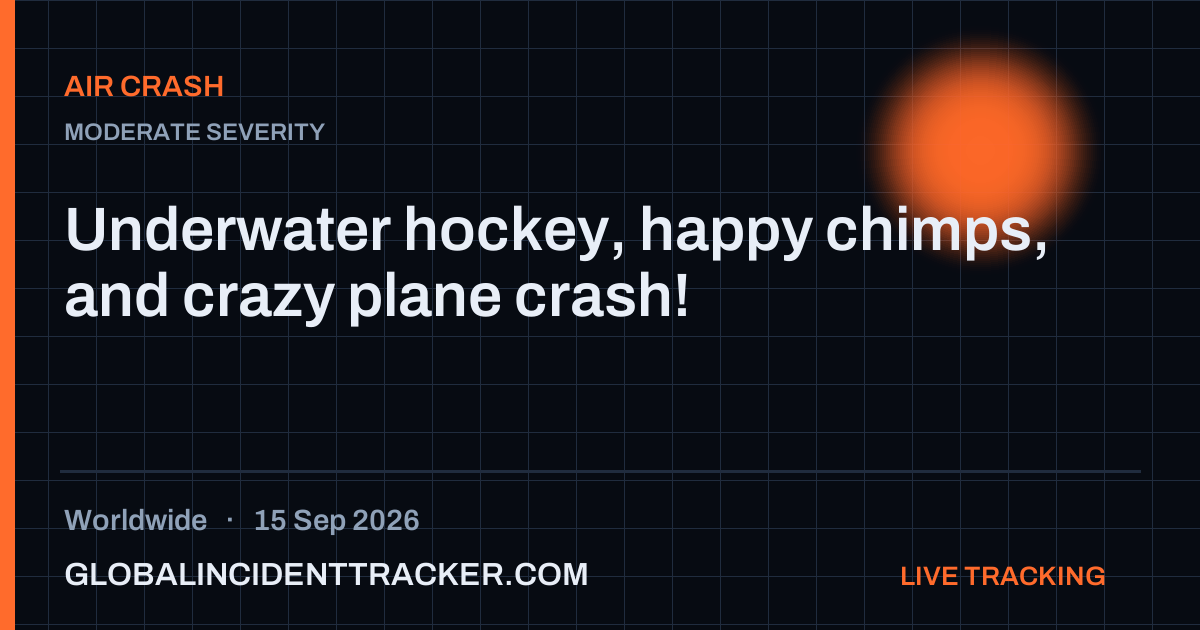 Air Crash incident in worldwide on 15 September 2026 — Global Incident Tracker report card