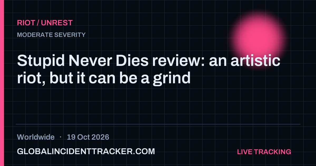 Riot / Unrest incident in worldwide on 19 October 2026 — Global Incident Tracker report card
