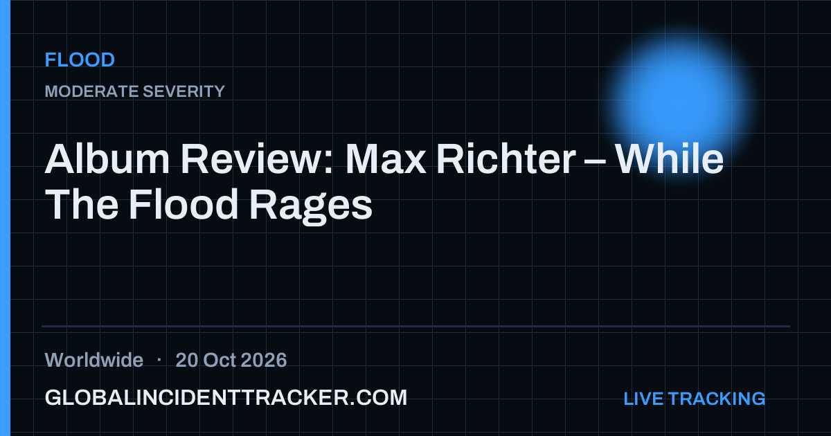 Flood incident in worldwide on 20 October 2026 — Global Incident Tracker report card