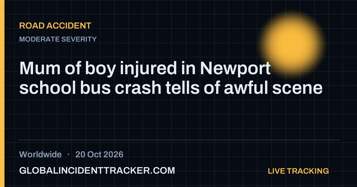 Road Accident incident in worldwide on 20 October 2026 — Global Incident Tracker report card