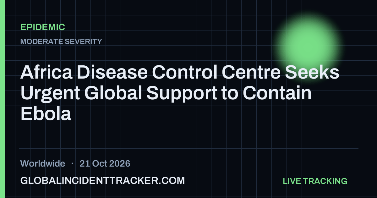 Epidemic incident in worldwide on 21 October 2026 — Global Incident Tracker report card
