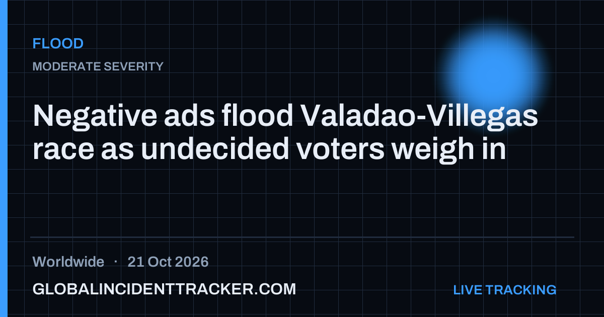Flood incident in worldwide on 21 October 2026 — Global Incident Tracker report card