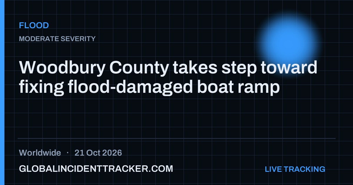 Flood incident in worldwide on 21 October 2026 — Global Incident Tracker report card