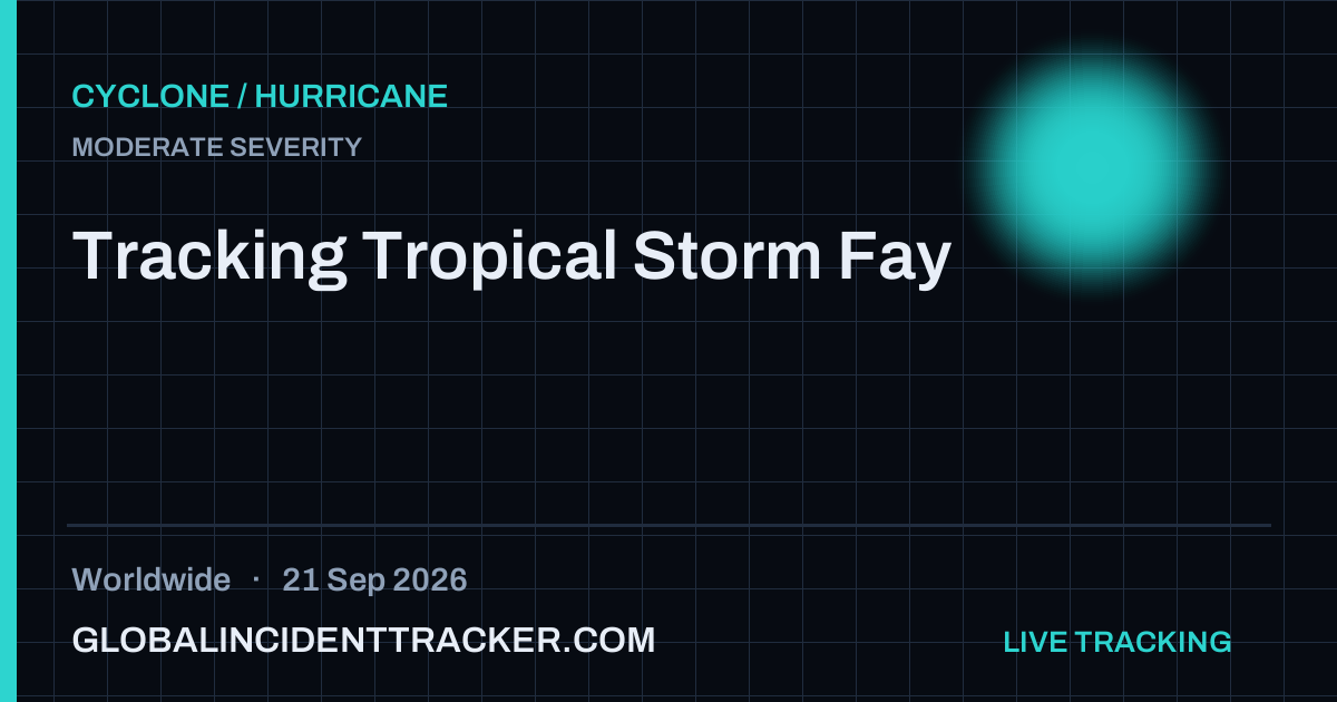 Cyclone / Hurricane incident in worldwide on 21 September 2026 — Global Incident Tracker report card