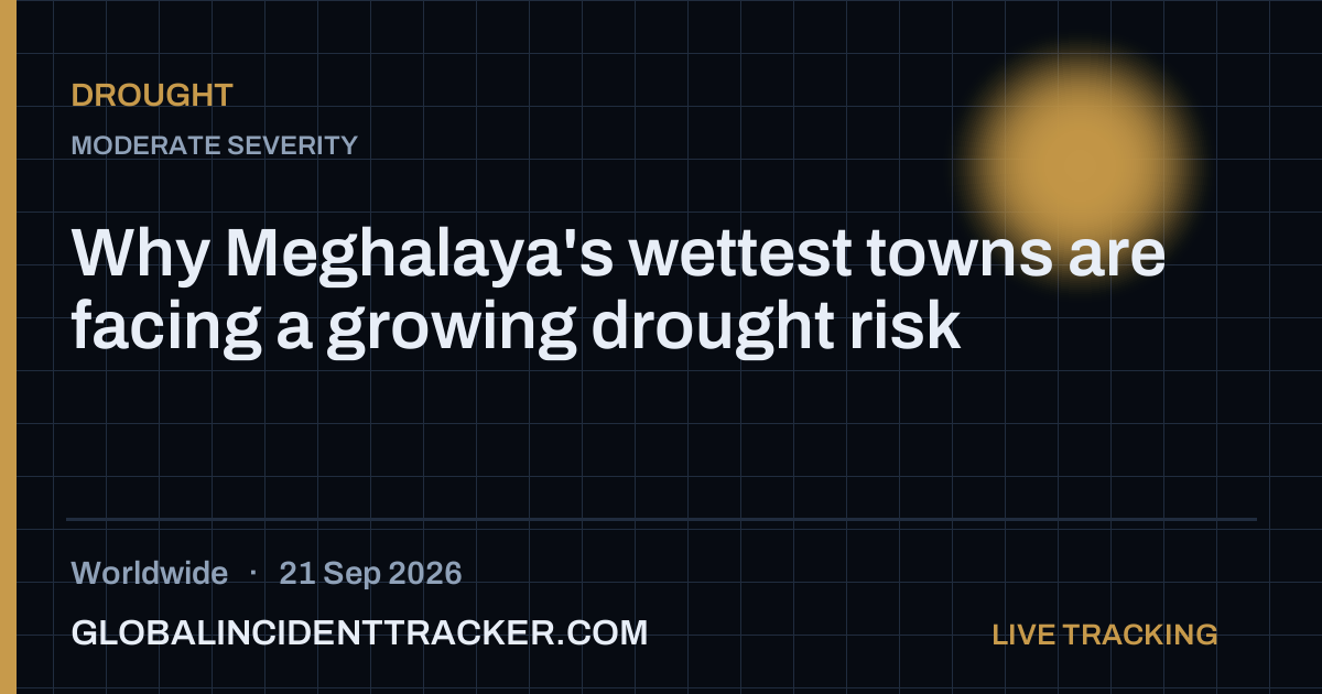 Drought incident in worldwide on 21 September 2026 — Global Incident Tracker report card