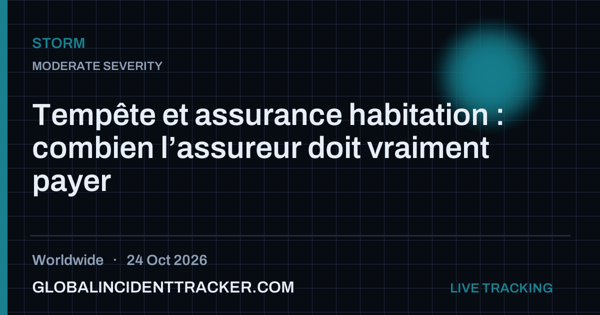 Storm incident in worldwide on 24 October 2026 — Global Incident Tracker report card