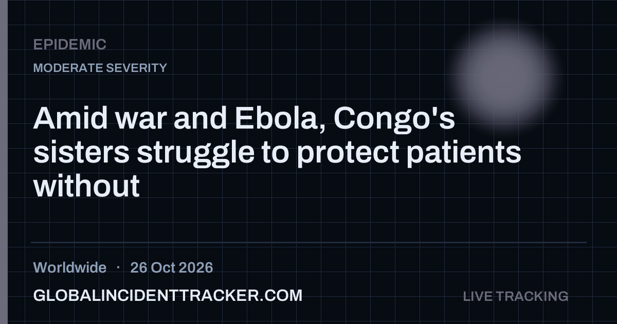 Epidemic incident in worldwide on 26 October 2026 — Global Incident Tracker report card
