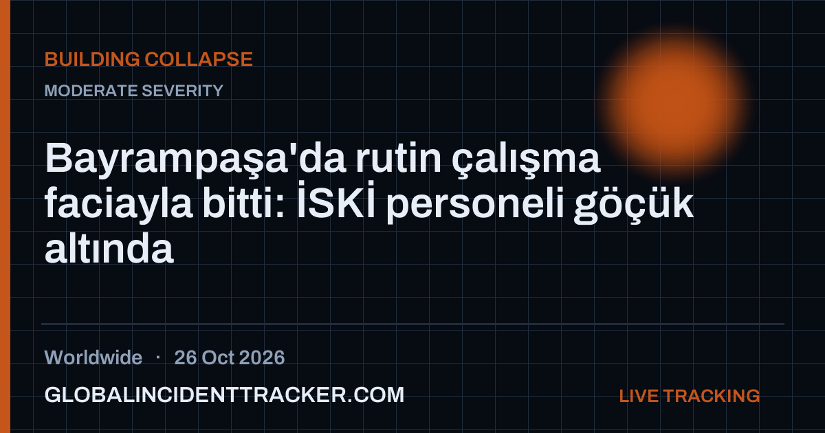 Building Collapse incident in worldwide on 26 October 2026 — Global Incident Tracker report card