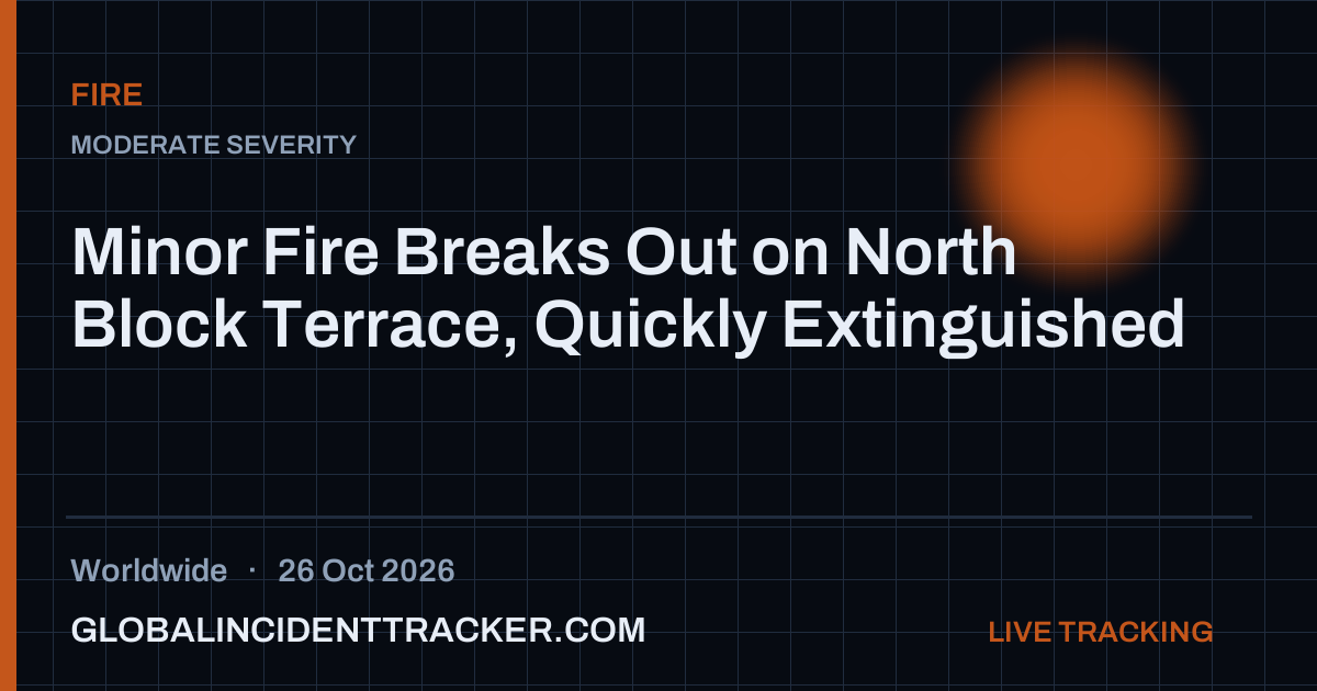 Fire incident in worldwide on 26 October 2026 — Global Incident Tracker report card