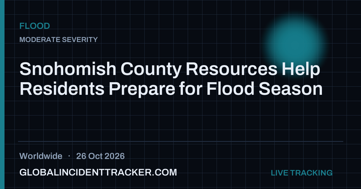 Snohomish County Resources Help Residents Prepare for Flood Season — 26 ...