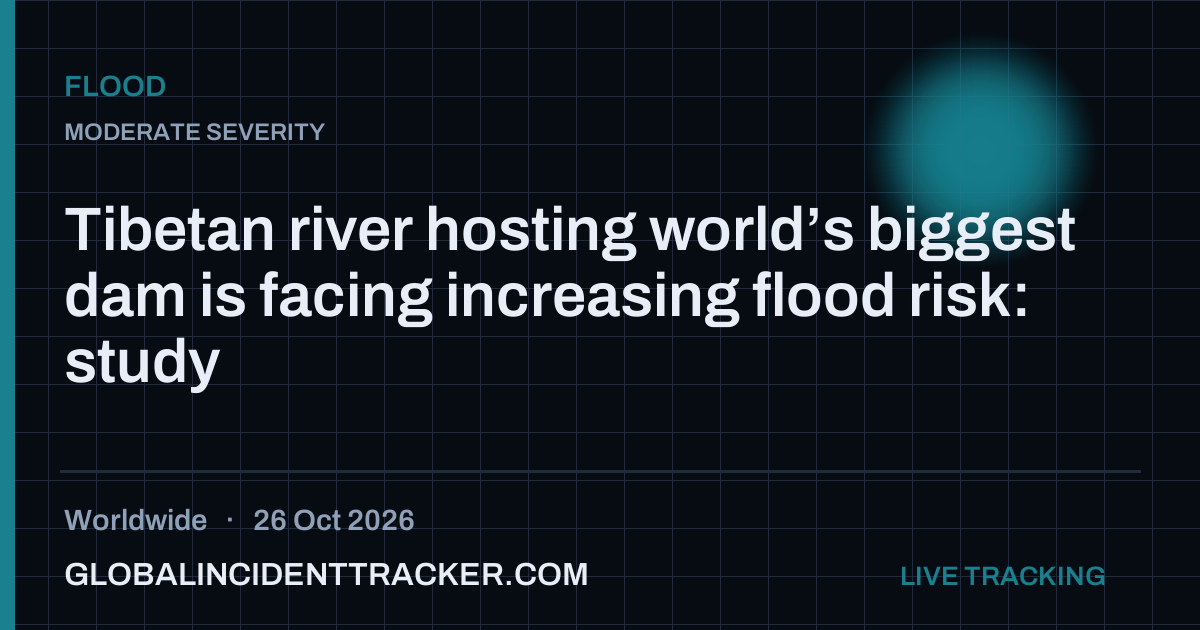 Flood incident in worldwide on 26 October 2026 — Global Incident Tracker report card