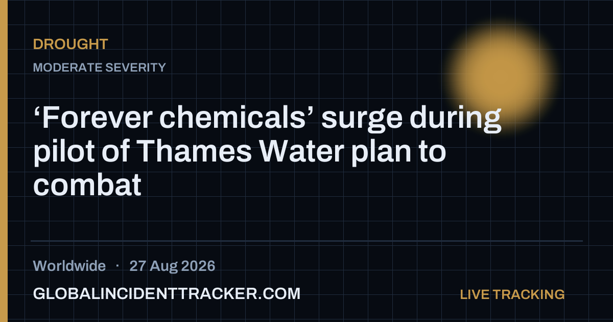 Drought incident in worldwide on 27 August 2026 — Global Incident Tracker report card
