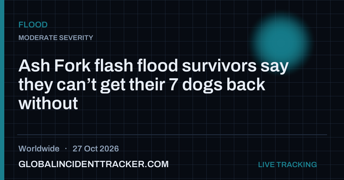 Flood incident in worldwide on 27 October 2026 — Global Incident Tracker report card