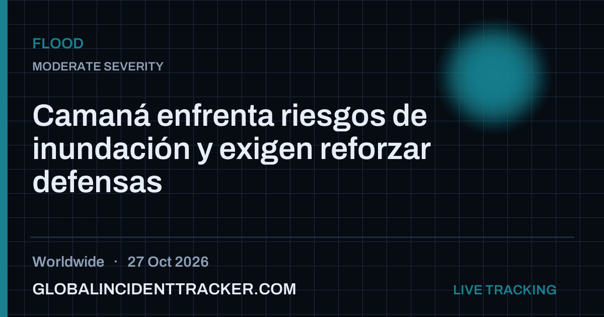 Flood incident in worldwide on 27 October 2026 — Global Incident Tracker report card
