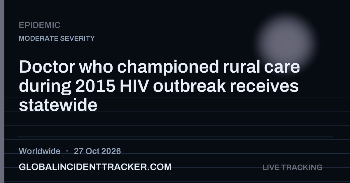 Epidemic incident in worldwide on 27 October 2026 — Global Incident Tracker report card