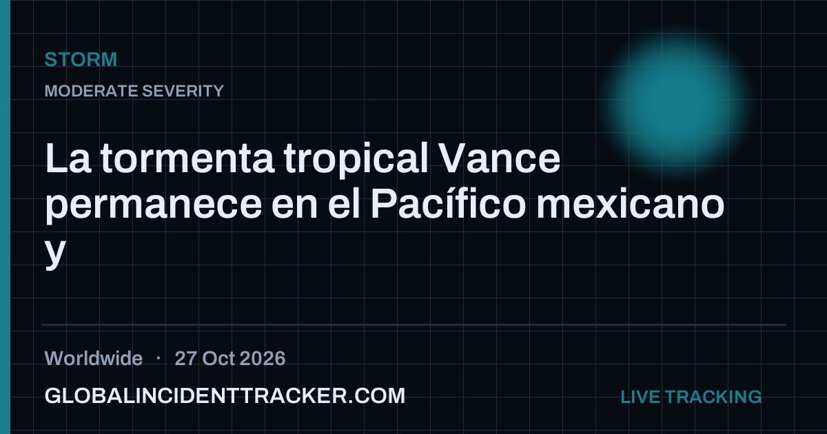 Storm incident in worldwide on 27 October 2026 — Global Incident Tracker report card