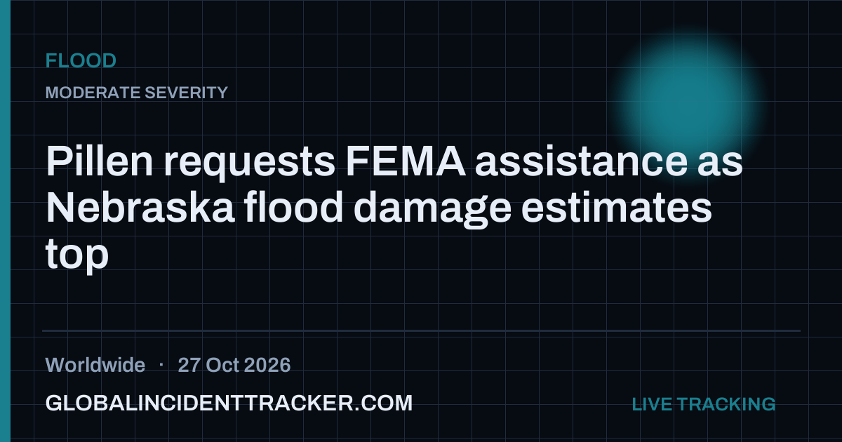 Flood incident in worldwide on 27 October 2026 — Global Incident Tracker report card