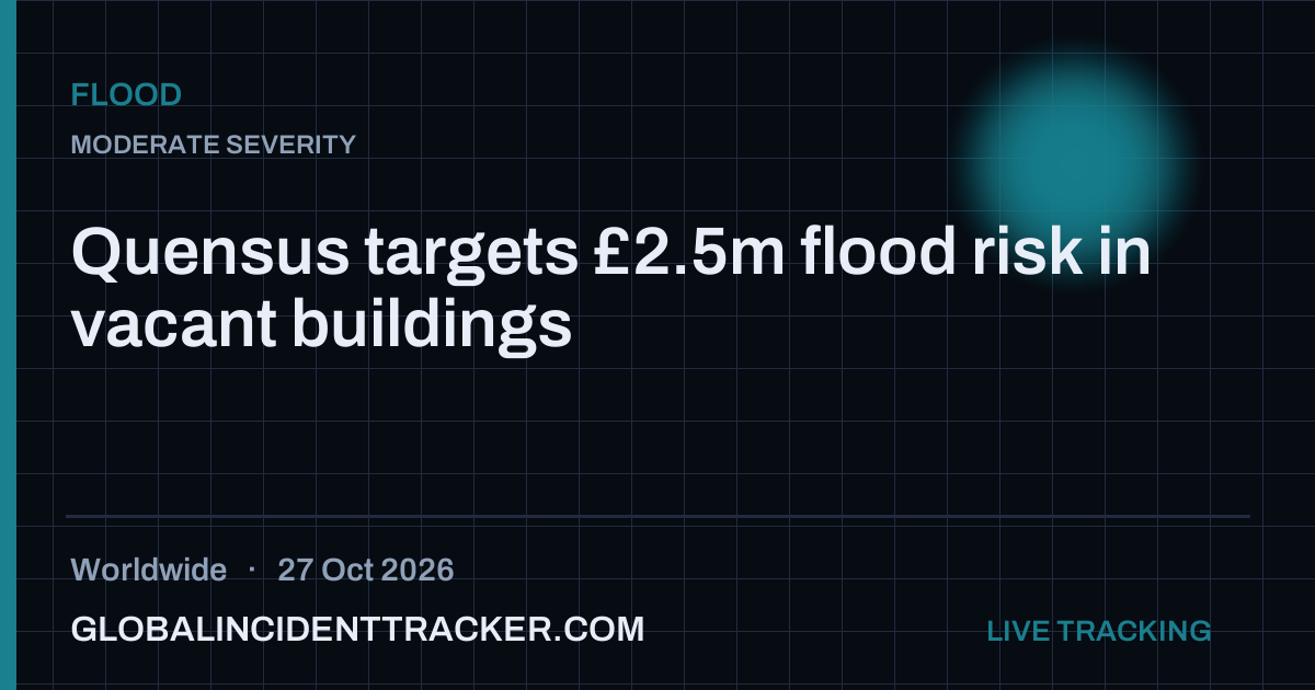 Flood incident in worldwide on 27 October 2026 — Global Incident Tracker report card