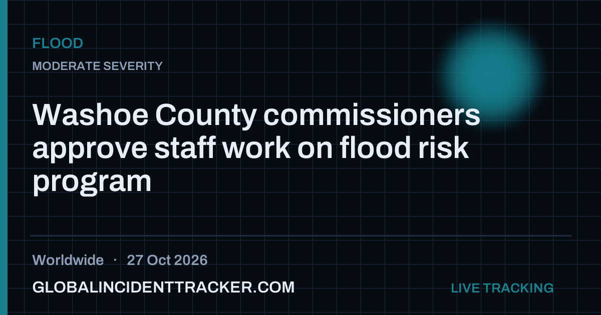 Flood incident in worldwide on 27 October 2026 — Global Incident Tracker report card