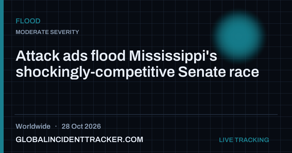 Mississippi Senate race dominated by aggressive attack ads