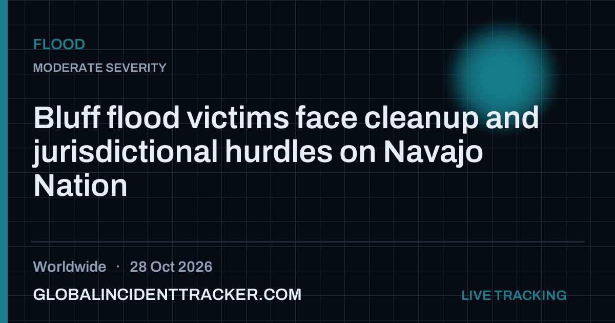Flood incident in worldwide on 28 October 2026 — Global Incident Tracker report card