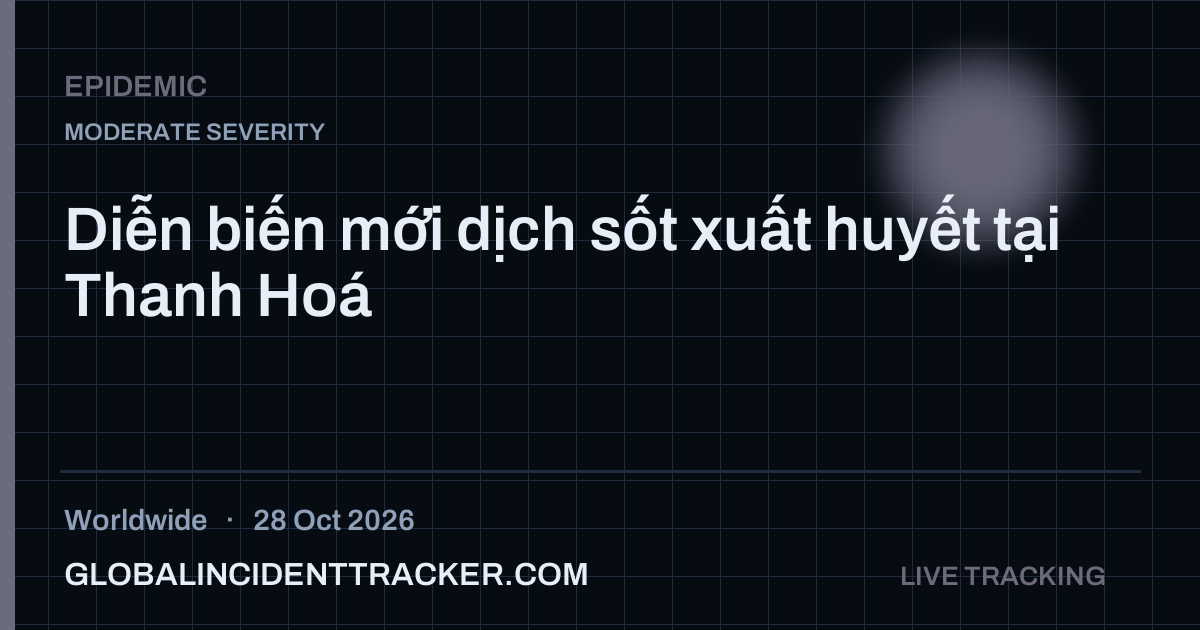 Epidemic incident in worldwide on 28 October 2026 — Global Incident Tracker report card