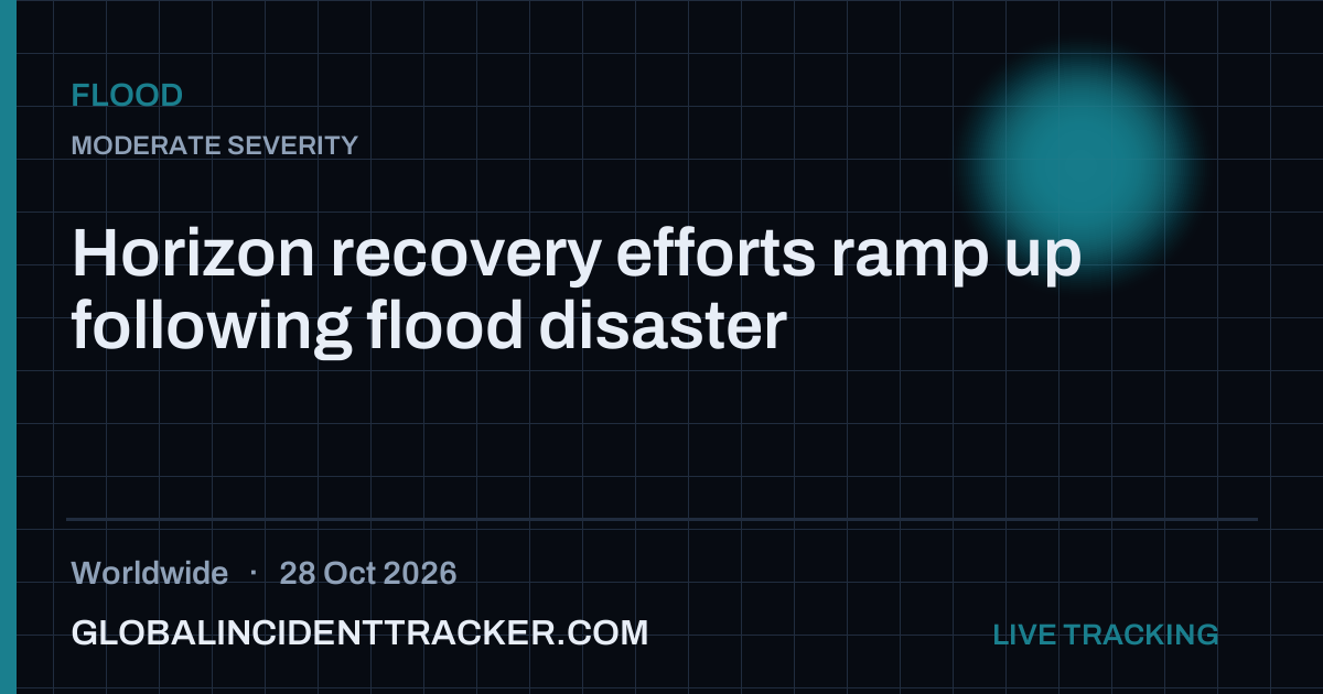 Flood incident in worldwide on 28 October 2026 — Global Incident Tracker report card
