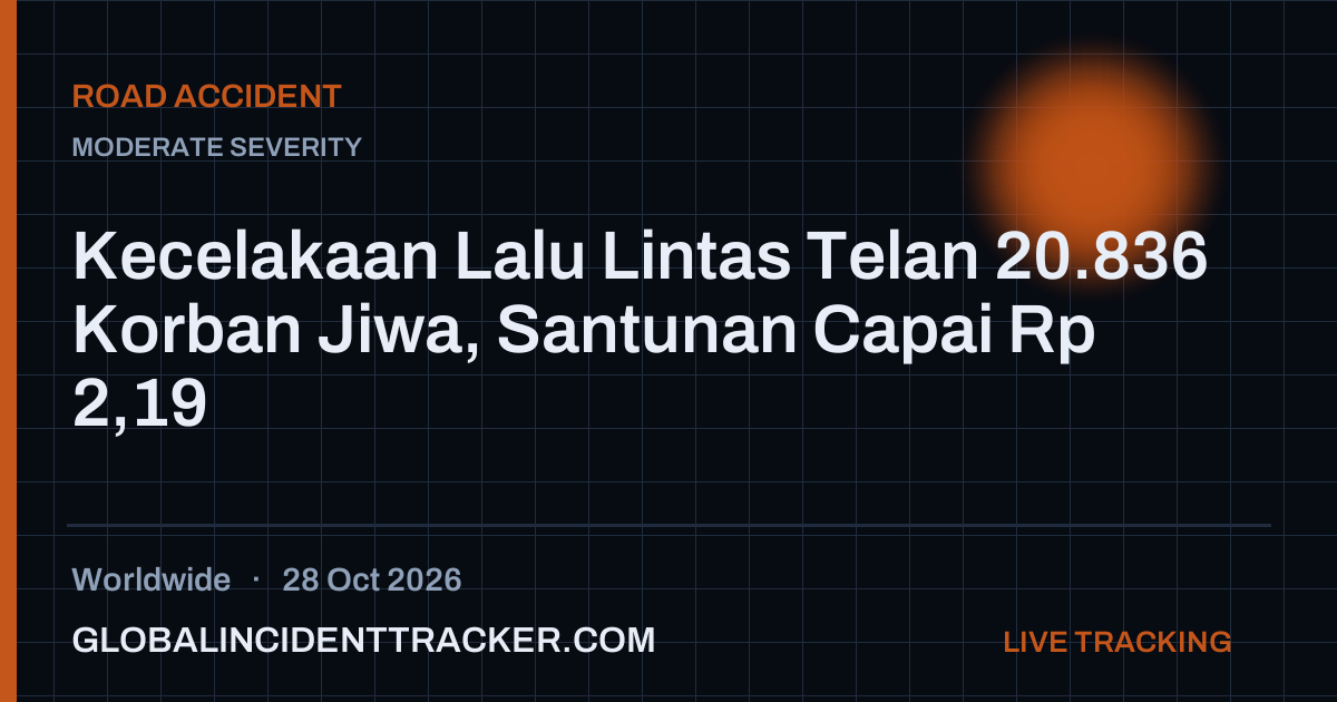 Road Accident incident in worldwide on 28 October 2026 — Global Incident Tracker report card