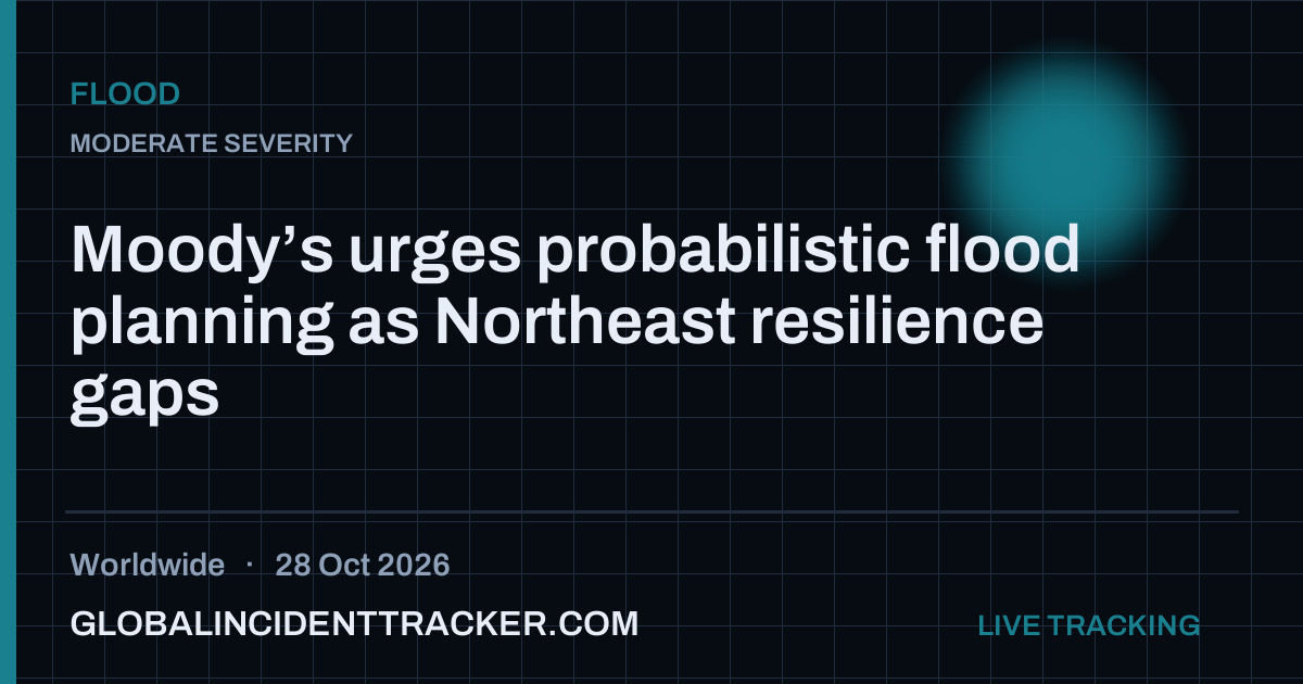 Flood incident in worldwide on 28 October 2026 — Global Incident Tracker report card