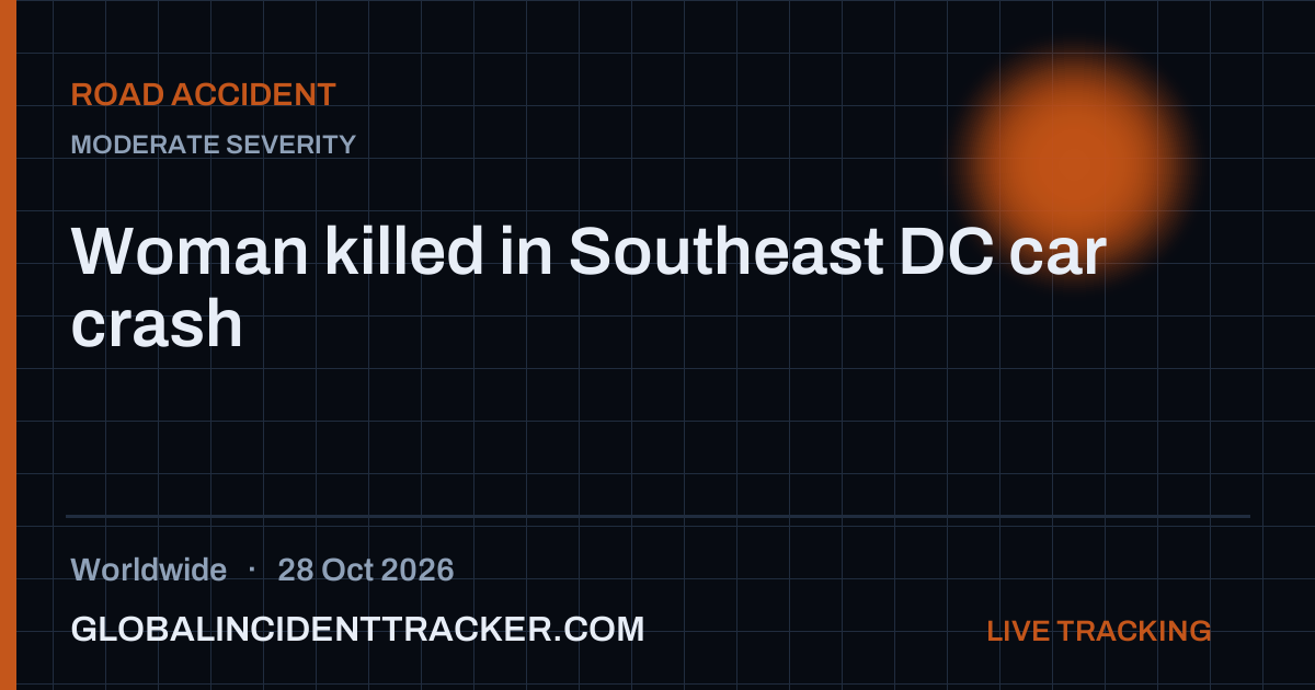 Road Accident incident in worldwide on 28 October 2026 — Global Incident Tracker report card